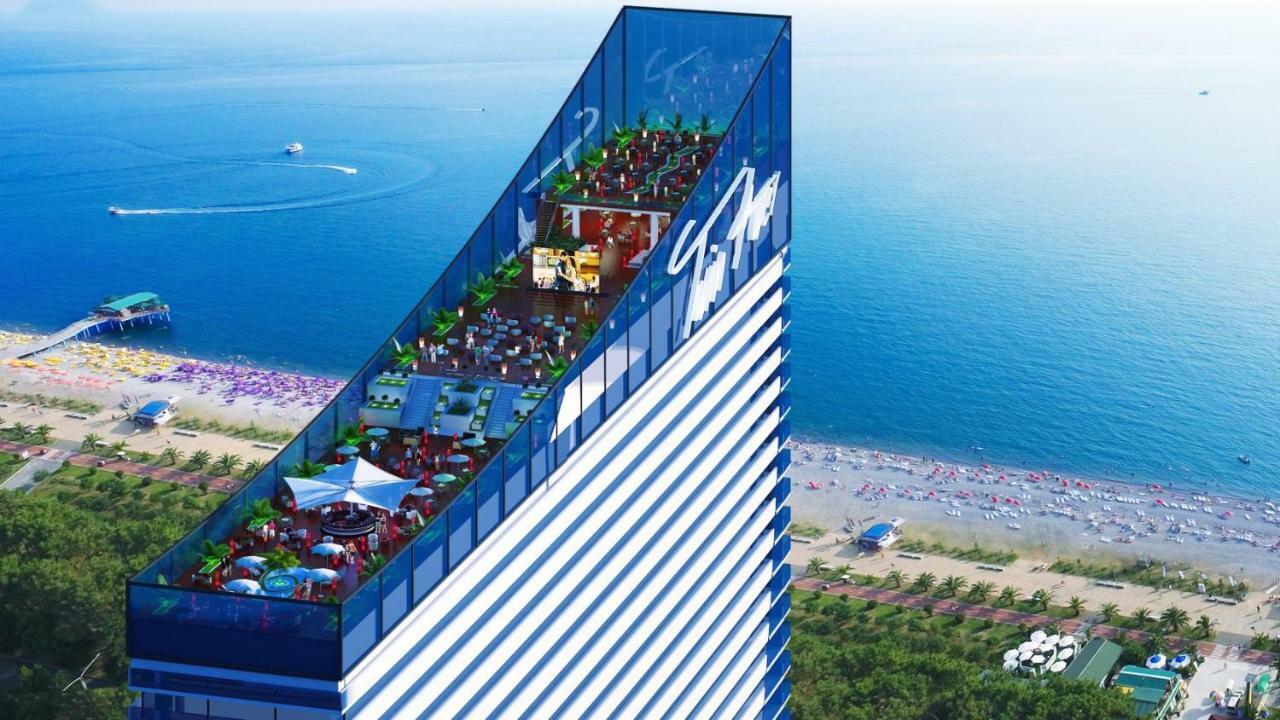 Deluxe Hotel Room In The Heart Of Batumi Orbi City A Block Exterior photo